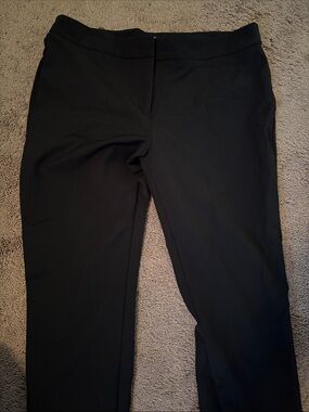 Express Black Pull-On Stretch Trousers